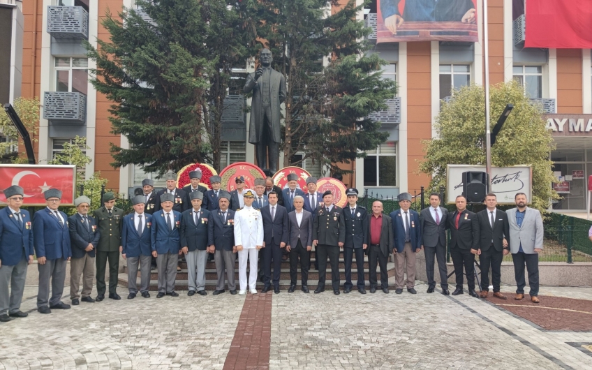 19 Eylül Gaziler Günü, İlçemizde törenle kutlandı.